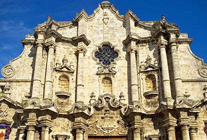 Catedral de San Cristobal in Old Havana.